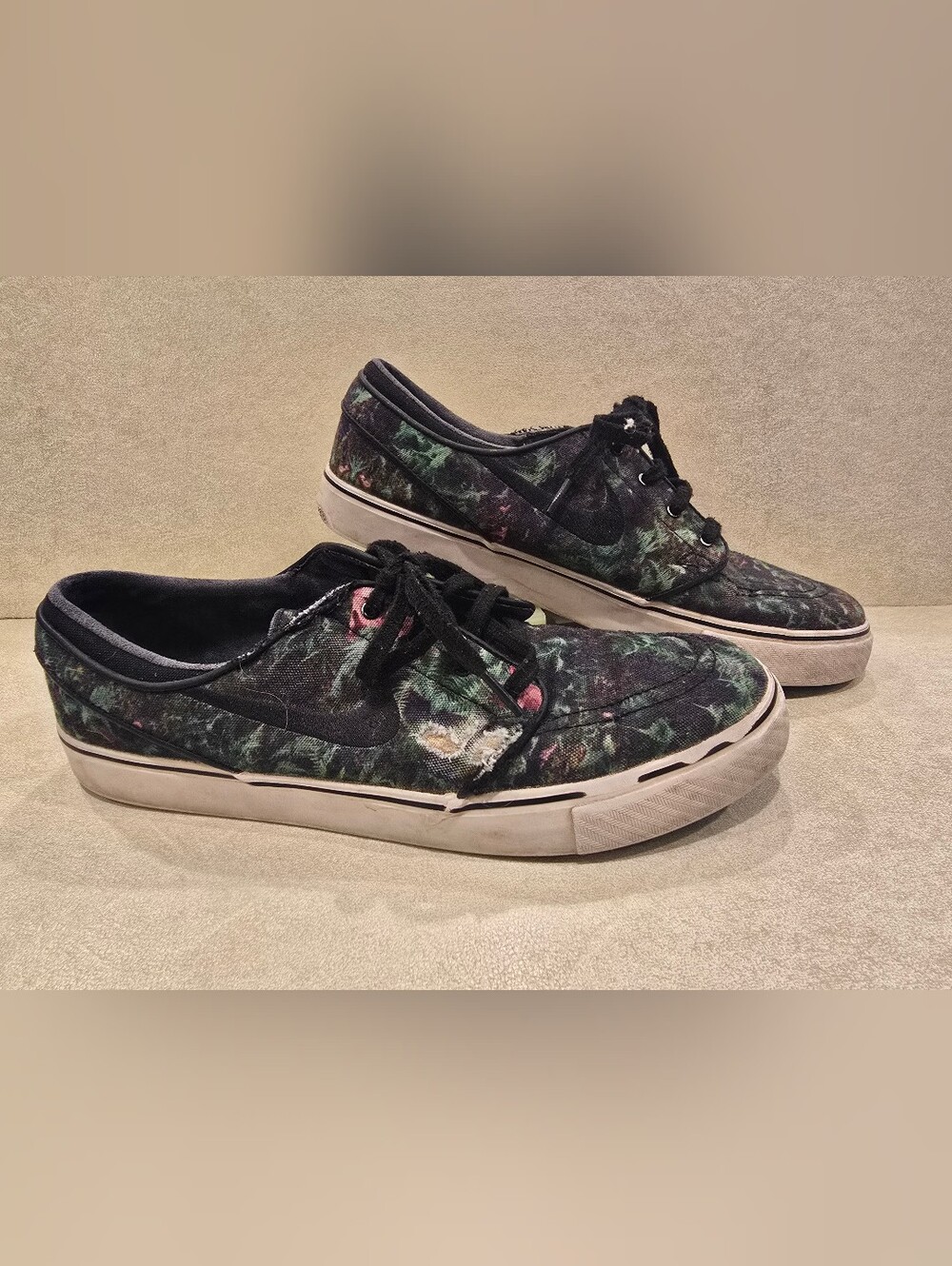 Nike SB Zoom Stefan Janoski Canvas PRM Trainers Palm Leaves Men's Size 10